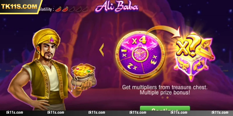 Ali Baba is a top-class slot game at TK11